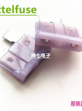 0287003.PXCN美国Littelfuse力特287中号汽车插片保险丝3A 32V