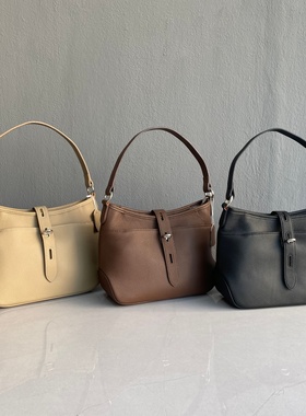 尾货~微瑕~亏本清仓头层togo牛皮小众设计实用休闲腋下包斜挎包