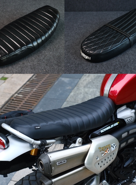 适用凯旋Scrambiler1200XC/XE改装坐垫总成座椅座包大攀爬椅垫