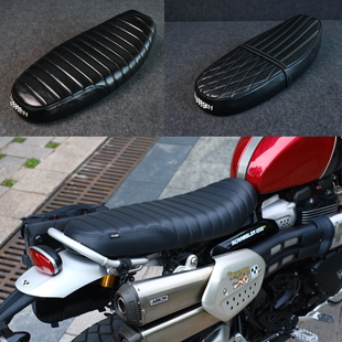 适用凯旋Scrambiler1200XC/XE改装坐垫总成座椅座包大攀爬椅垫