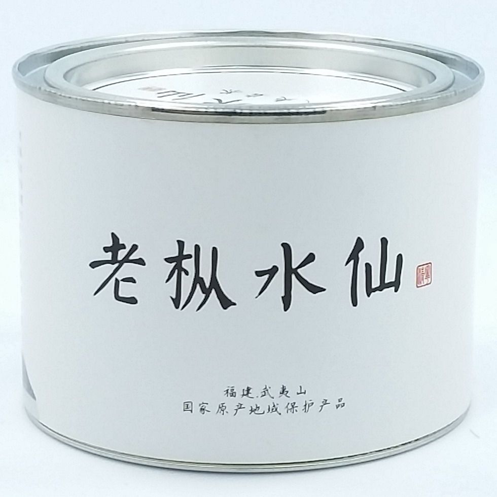 s598吴三地百年老枞水仙65g武夷山正岩大红袍炭焙花果香慧苑茶叶