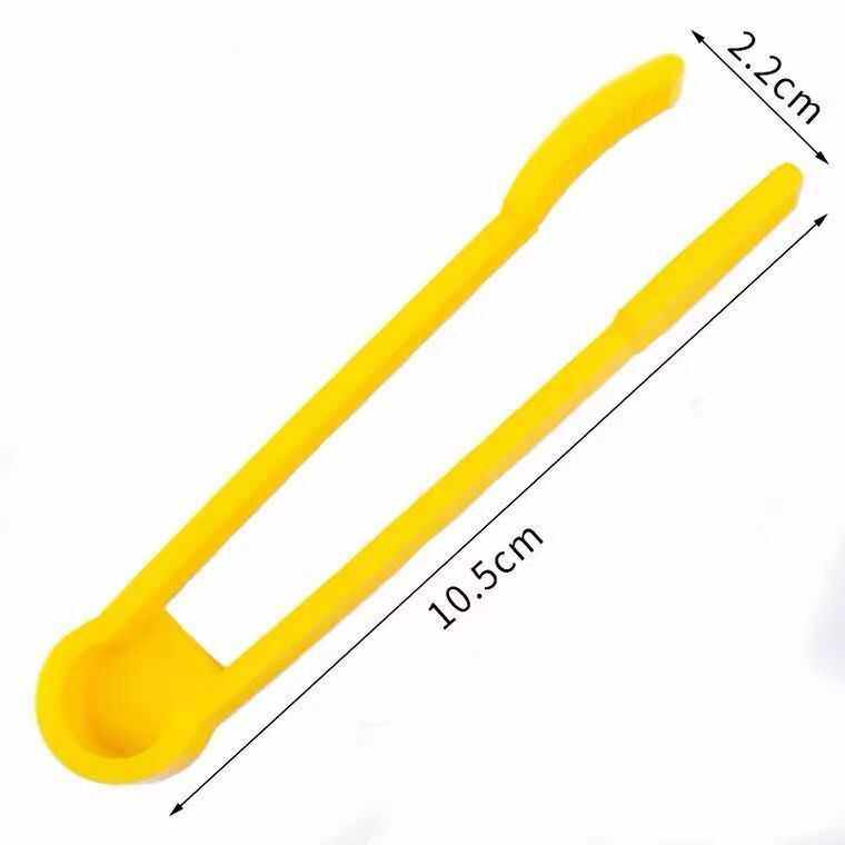 试管夹珠子玩具配件试管夹子勺子儿童手部蒙氏精细动作训练颜色