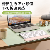日本SANWA鼠标垫超大折边防水桌垫扣挂护腕耐磨漫反射护眼键盘垫