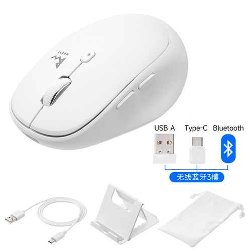 日本SANWA3模无线鼠标TypeC蓝牙
