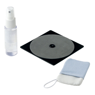 日本SANWA光盘清洁套装CD清洁DVD清理污渍擦碟布清洁液除尘蓝光游戏碟片清洗液