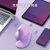 日本SANWA无线鼠标蓝牙双模人体工学垂直竖握带腕托电脑滑鼠静音