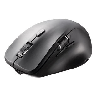 日本SANWA无线蓝牙鼠标充电静音纵横双滚轮电脑人体工学男女无声