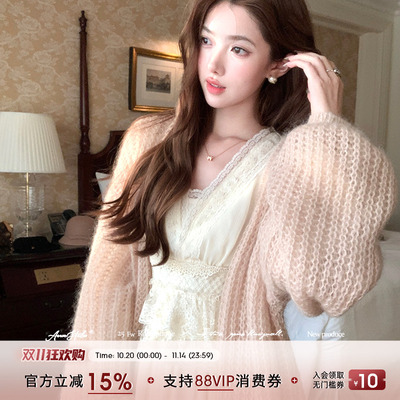 温柔气质蕾丝雪纺连衣裙