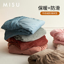 牛奶绒床笠冬季 加绒珊瑚绒床罩单人学生床套法兰绒床笠罩135x200