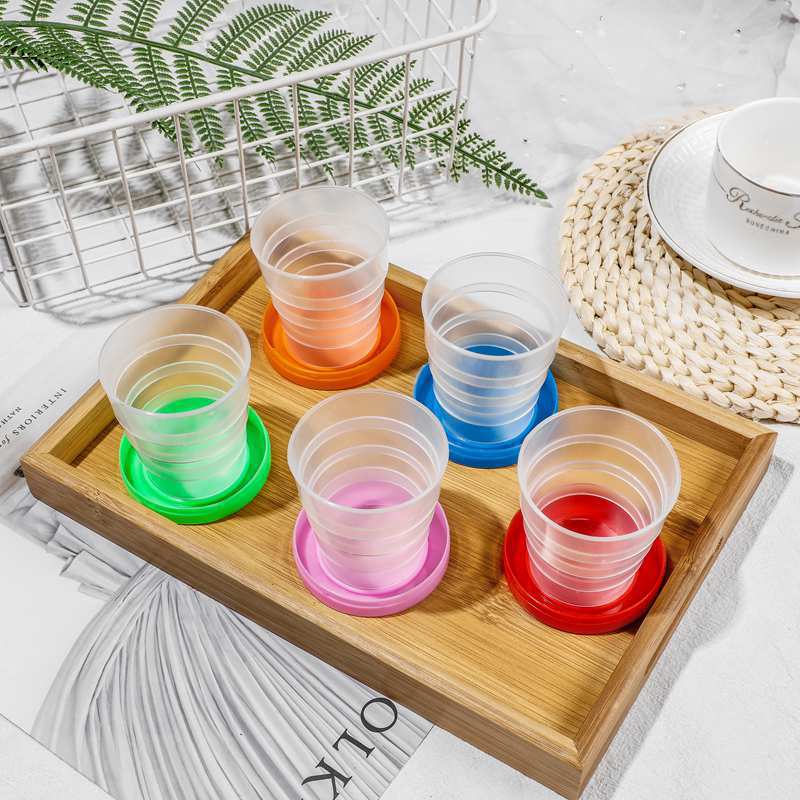 便携式可折叠水杯旅行压缩杯