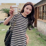 现货主推2024夏季新款条纹流苏连衣裙160-5346-P105控158，女装连衣裙，浙宝160