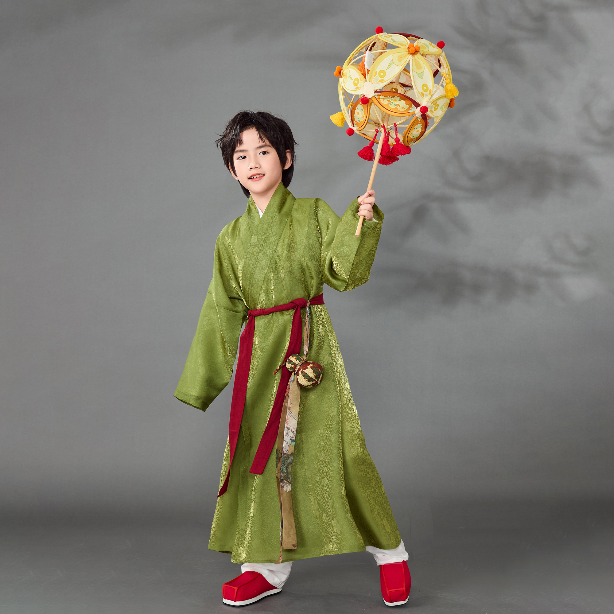 兴业堂25年薄款男童汉服明制道袍