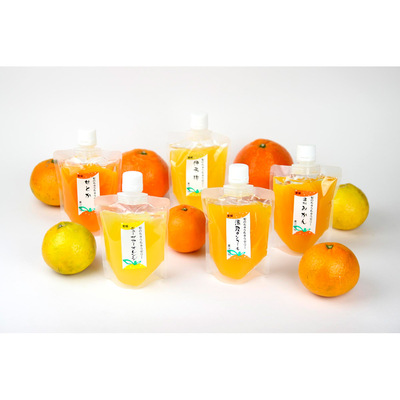 日本爱媛5种蜜柑果汁果冻