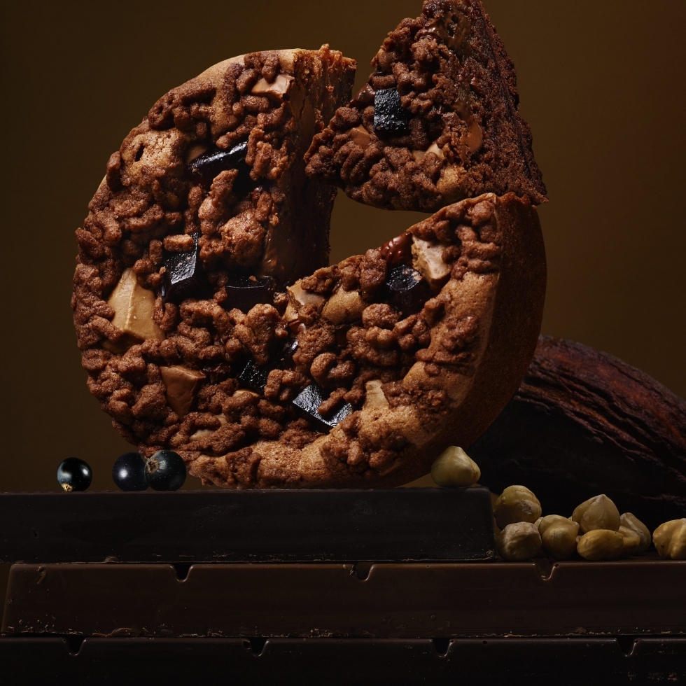 日本esKOYAMA黑巧莓果榛子挞