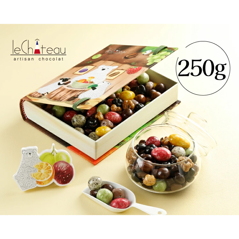 日本多口味果仁果干巧克力豆