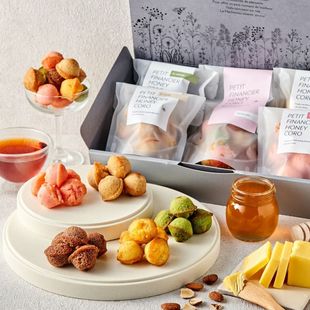 日本 春夏限定 综合口味mini黄油费南雪球