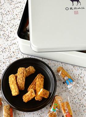 日本 芝士咖喱X辛咖喱仙贝条 盒装 300g(约60枚）