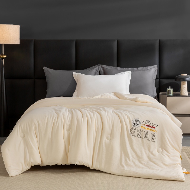 大豆纤维被芯被子夏被加厚保暖冬被子母被二合一被芯春秋被夏凉被