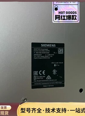 6AU1425-2AD00-0AA0,盖子位置有破损，实物如询价