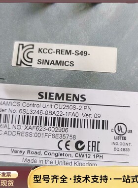 6SL3246-0BA22-1FA0 二手拆机实物图询价