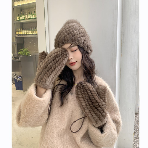 人气BAO款BI备造型好物水貂手套