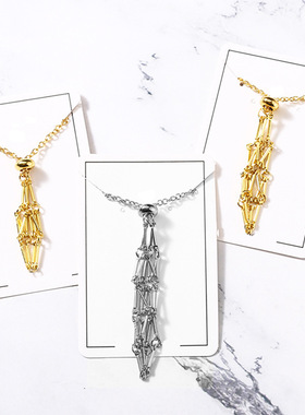 不锈钢金属竹节编织网兜囚笼吊