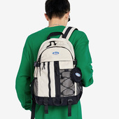 优胜者书包女大学生原创小众设计感双肩包男生日系高中大容量背包