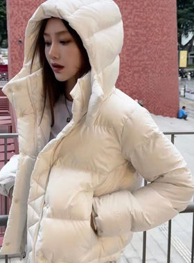 百搭五格lebi95z龟背4格OHIOHIwunder白色泡芙可脱卸帽运动防水