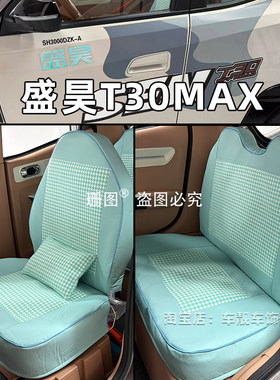 盛昊T30Pro MAX S800Plus S6 T20篷车上下学代步车电动三轮车座套