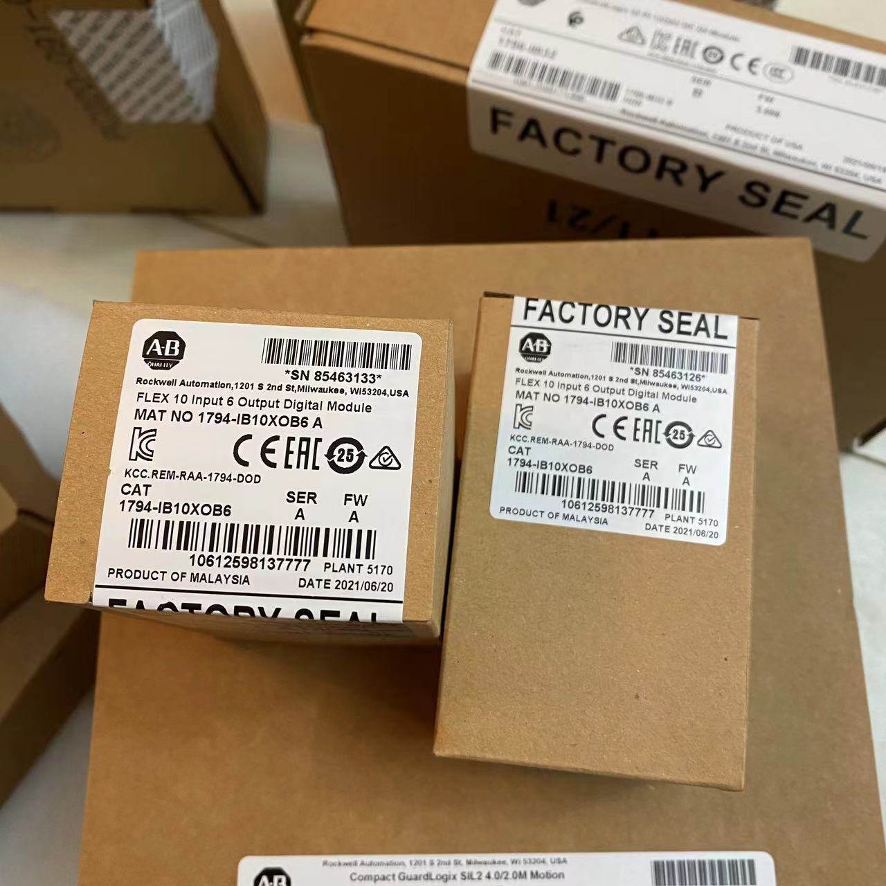 （议价）1794-IB10XOB6 输入/输出模块,Flex I/O,离散,DC 1794IB1