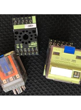 （议价）RELECO西班牙COMAT品牌C3-A30DX DC24V继电器底座EC-11