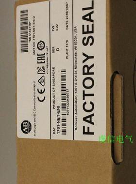 （议价）1761-NET-ENI AB PLC控制器 罗克韦尔处理器1761NETENI