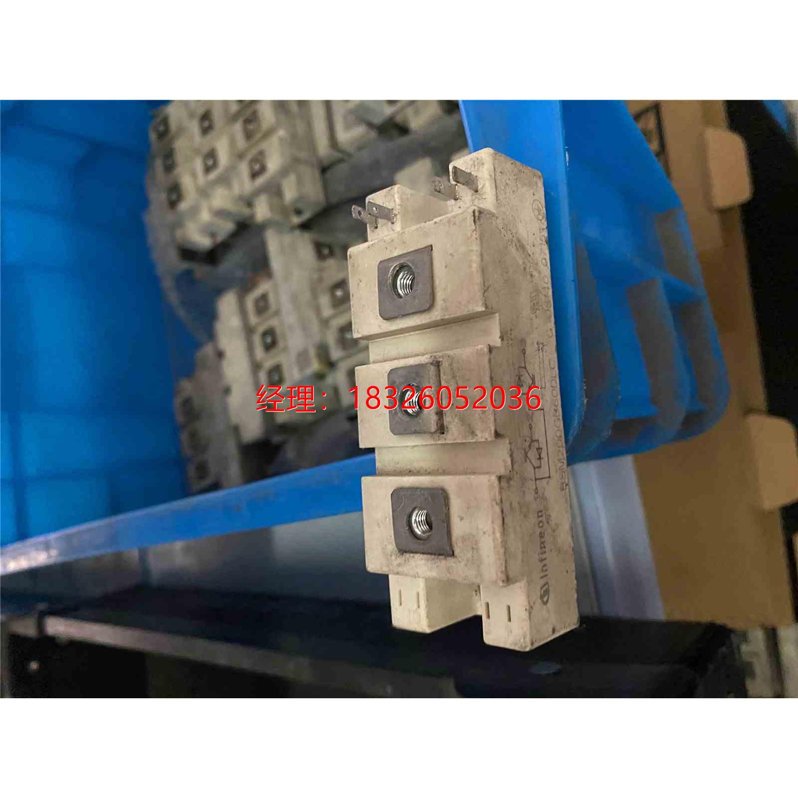 （议价）BSM200GB60DLC原装拆机IGBT两单元200A600V模块，测试完