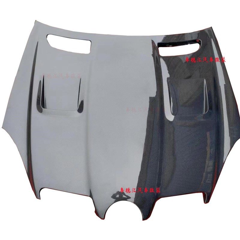 拍前询价适用奔驰SLnK R170碳纤机盖 改装升级碳纤维引擎盖引议价