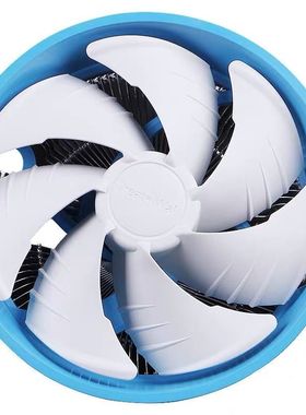 长城霜刃100s下压式CPU风扇 amd电脑台式lg1151/775静音cpu散热器