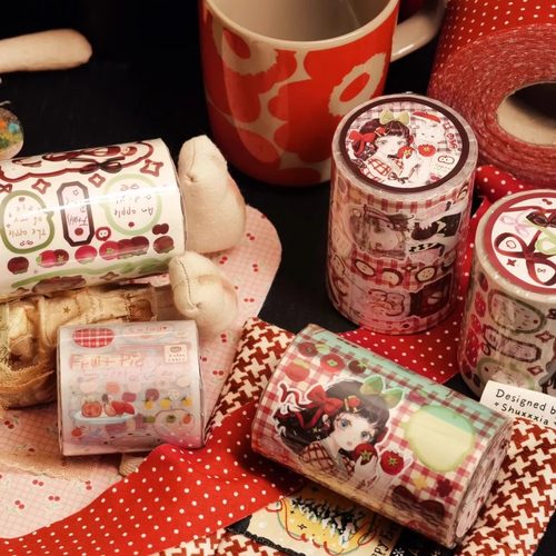 循环分装童话故事系列人物胶带