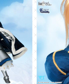 御宅手办正版现货VOLKS Dollfie DreamDDS娃娃 Saber阿尔托利亚棉