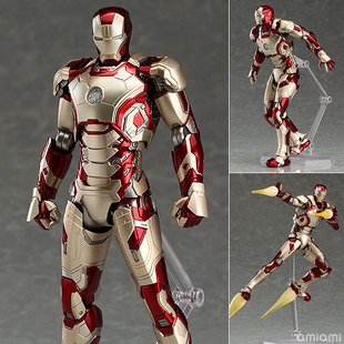 御宅手办 MF figma 302 钢铁侠3 MARK 42 mk42 正版全新