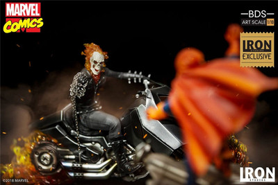 御宅手办现货IRON STUDIOS 巴西厂1/10会场限定 恶灵骑士 Ghost R