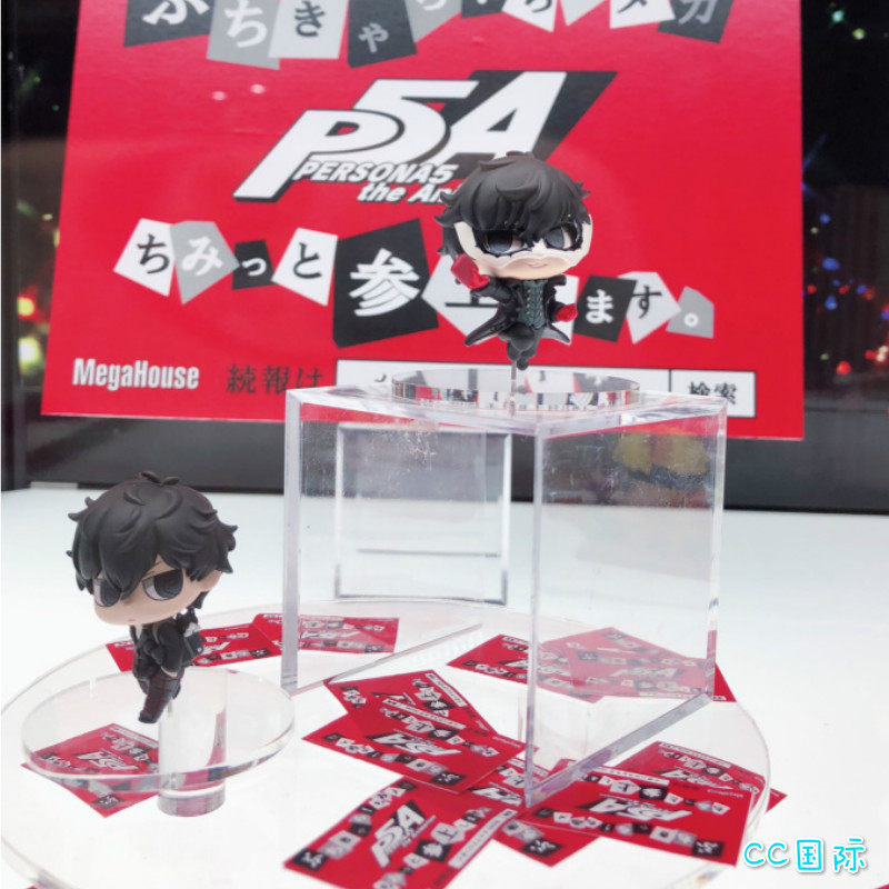 御宅手办正版现货MH 女神异闻录5 P5 主人公 雨宫莲 joker 蚊香眼
