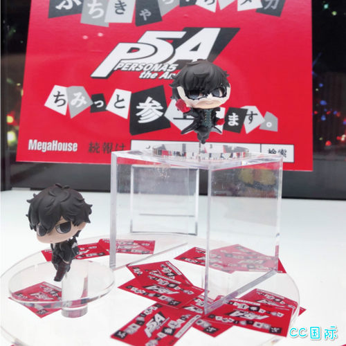 御宅手办正版现货MH 女神异闻录5 P5 主人公 雨宫莲 joker 蚊香眼