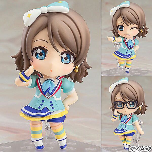 御宅粘土人渡边曜手办