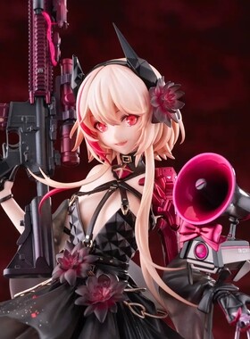 御宅手办HobbyMax 少女前线 M4 SOPMOD Ⅱ 酒席的扫荡者正版手办