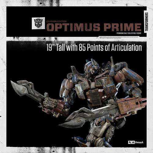 ThreeA 3A 擎天柱 Optimus Prime 变形金刚4 绝迹重生 藏匿版