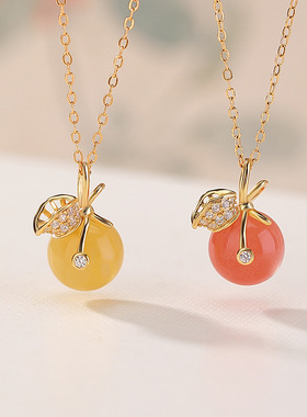 本月新品限时优惠福果吊坠项链