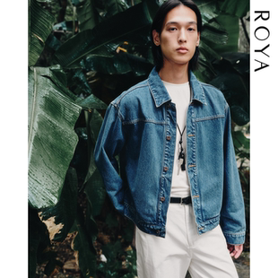 ROYA | 康龙靛蓝丹宁牛仔夹克美产CONE进口复古水洗外套春季新款
