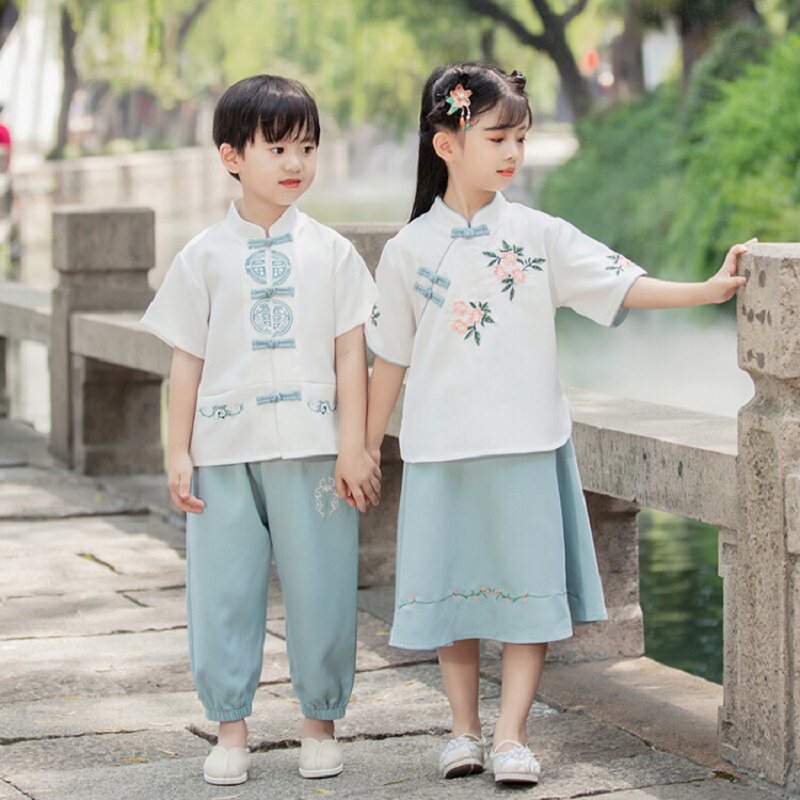 端午节幼儿园园服汉服国学表演服
