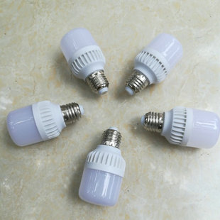 白光暖光LED5瓦10瓦20瓦30瓦40瓦灯泡E27螺纹口球泡国标室内通用