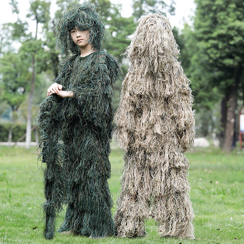 绝地求生吉利服儿童吃鸡隐身衣