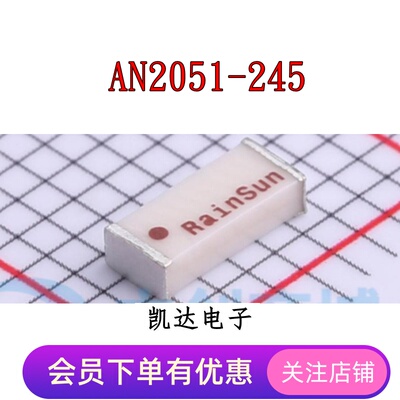 AN2051-245 进口贴片微型 2.4G RF射频蓝牙 WIFI内置陶瓷全向天线